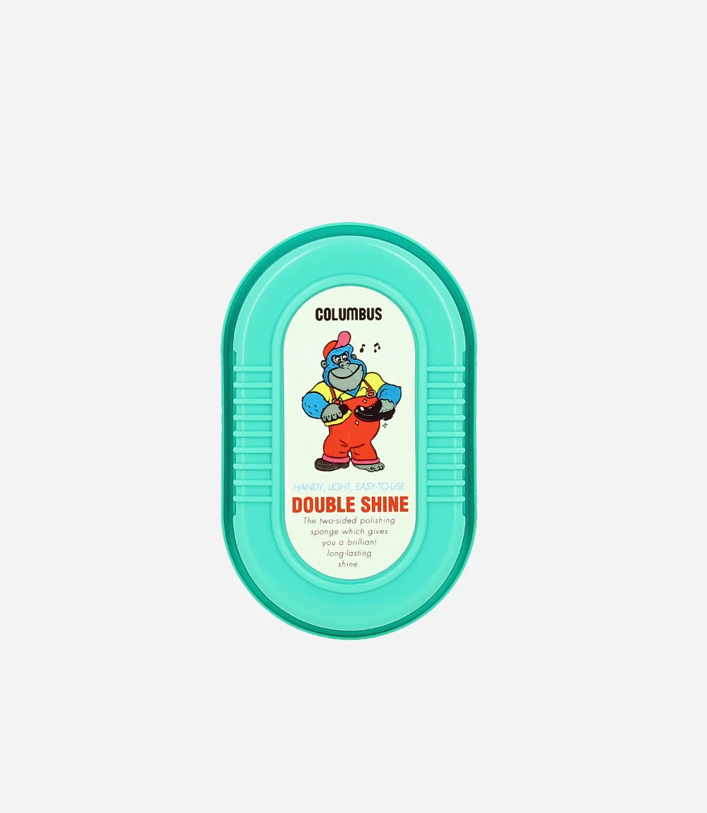 COLUMBUS DOUBLE SHINE SHOE POLISH SPONGE