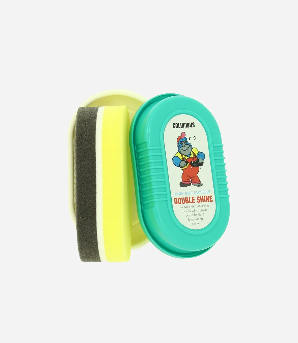 COLUMBUS DOUBLE SHINE SHOE POLISH SPONGE - Image 2