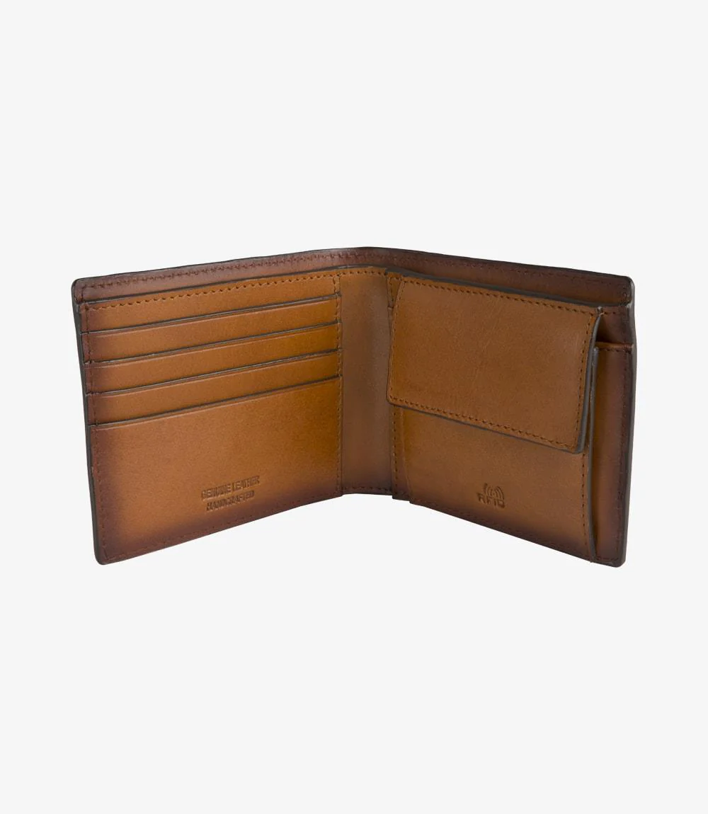 LOAKE BARCLAY CHESTNUT LEATHER WALLET - Image 2