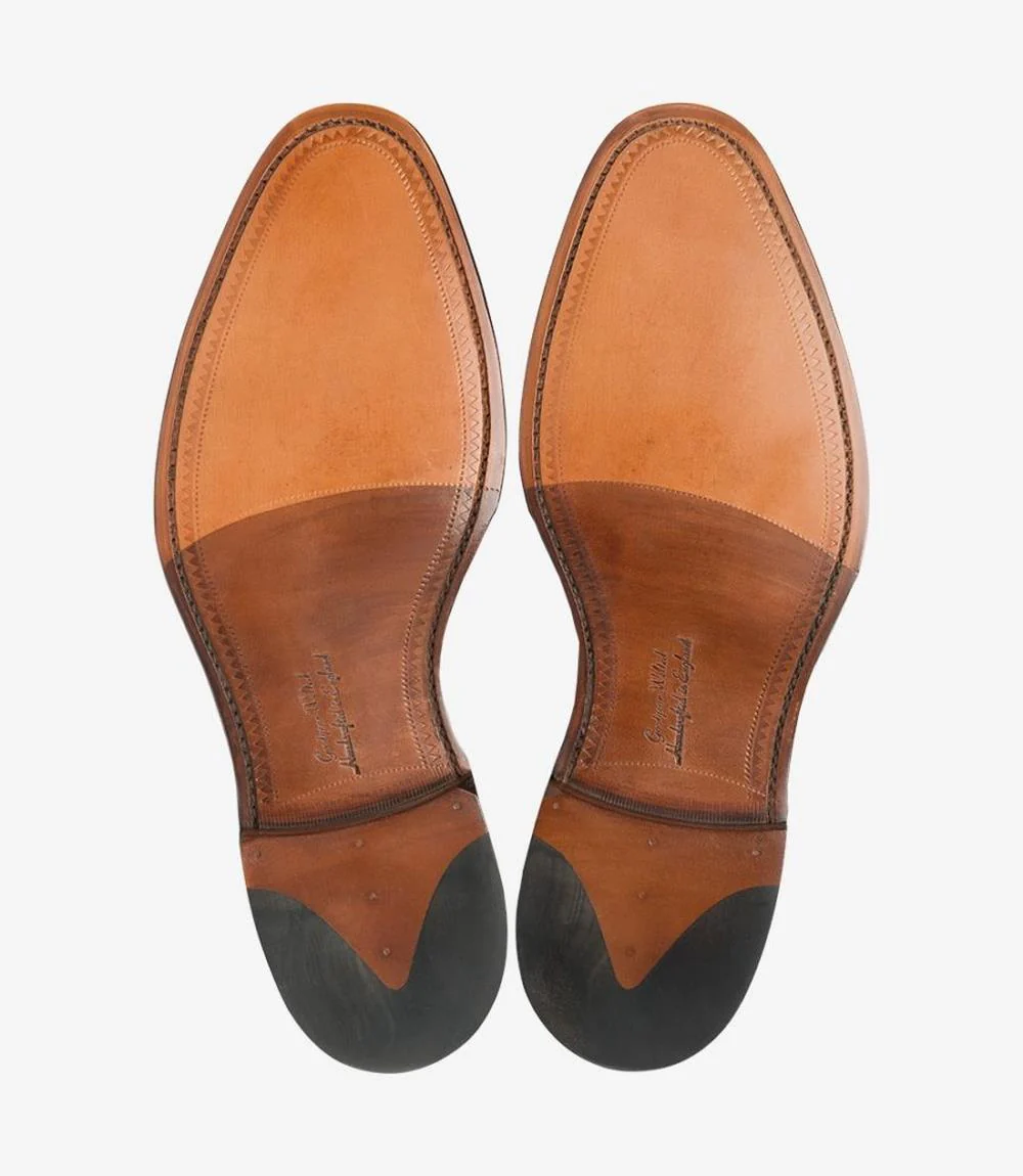 LOAKE BUCKINGHAM BROWN OXFORD BROGUE LEATHER SOLE F-MEDIUM - Image 4