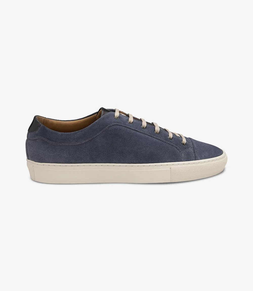 LOAKE DASH LIGHT BLUE SNEAKER RUBBER CUP SOLE F-MEDIUM