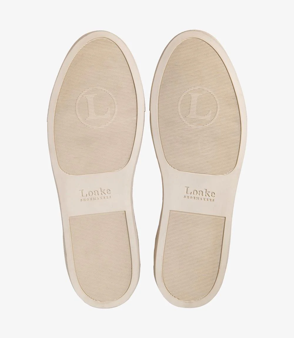 LOAKE DASH LIGHT BLUE SNEAKER RUBBER CUP SOLE F-MEDIUM - Image 4