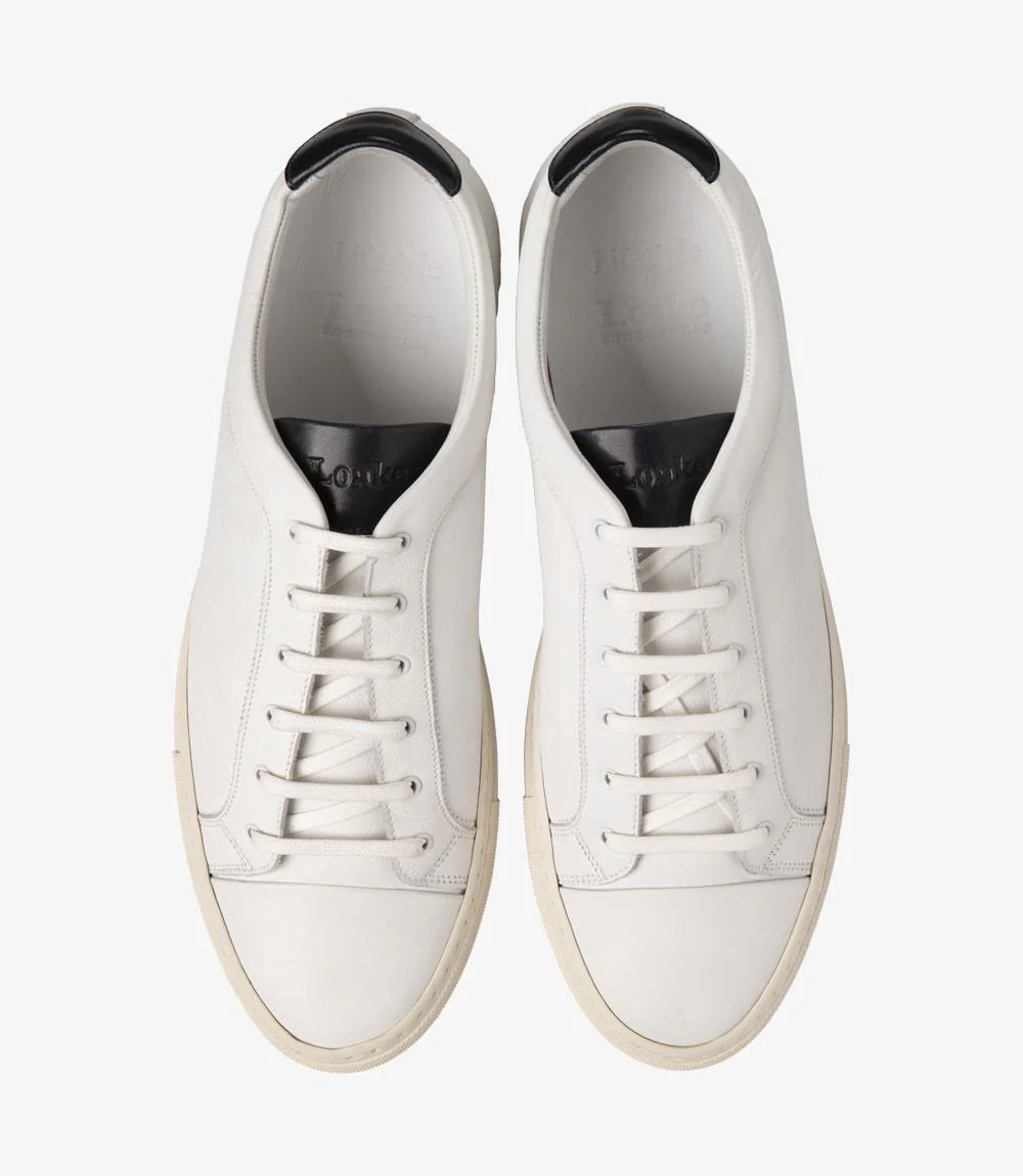 LOAKE DASH WHITE SNEAKER RUBBER CUP SOLE F-MEDIUM - Image 3