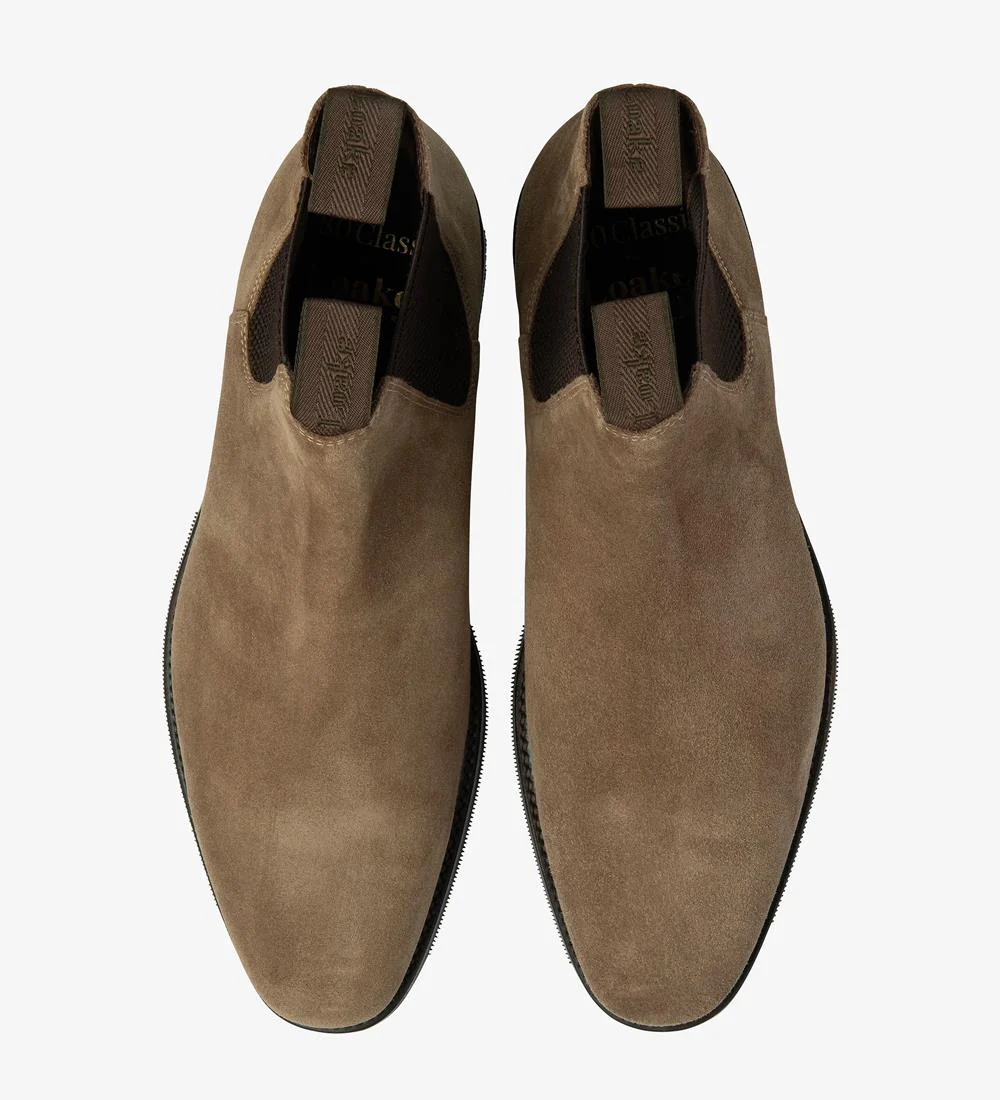 LOAKE EMSWORTH FLINT SUEDE CHELSEA RUBBER SOLE F-MEDIUM - Image 3