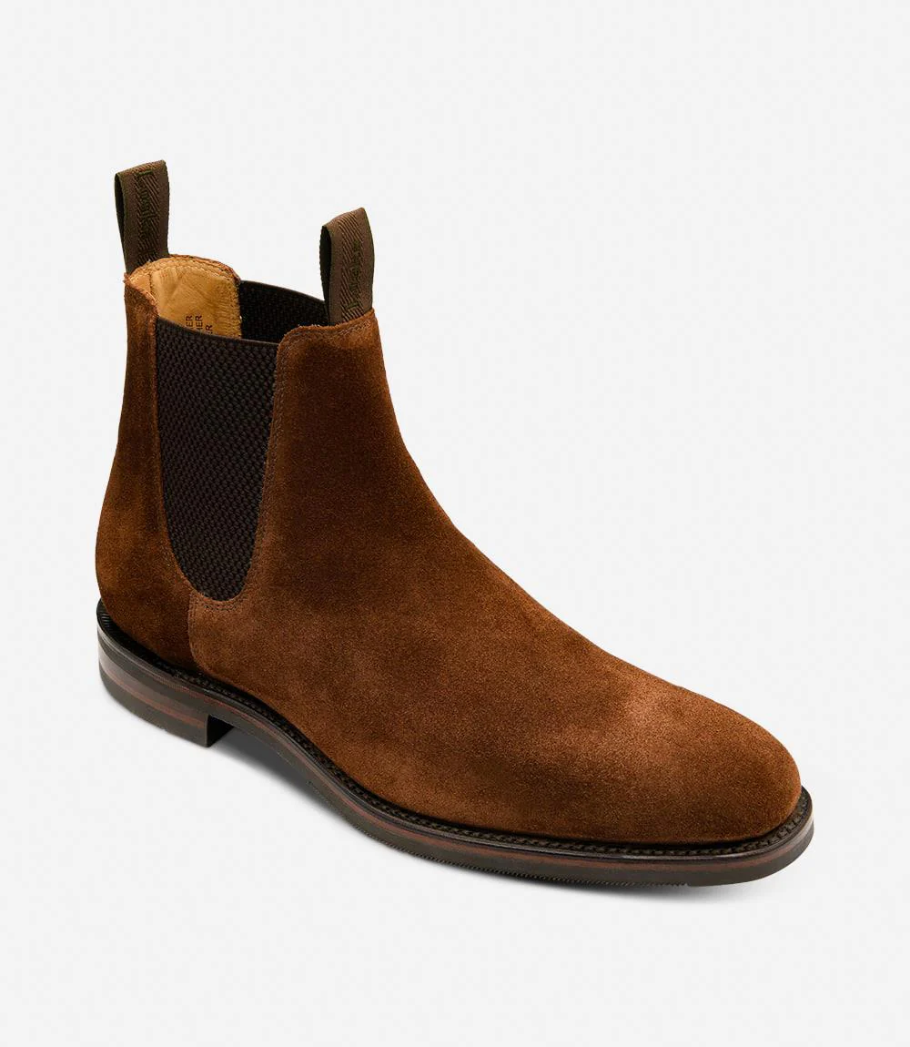 LOAKE EMSWORTH POLO SUEDE CHELSEA RUBBER SOLE F-MEDIUM - Image 2