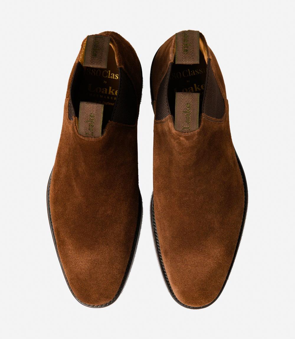 LOAKE EMSWORTH POLO SUEDE CHELSEA RUBBER SOLE F-MEDIUM - Image 3