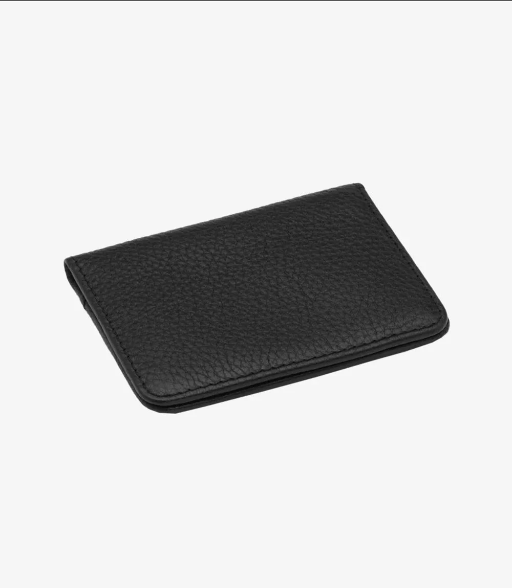 LOAKE FENCHURCH BLACK GRAIN WALLET - Image 3