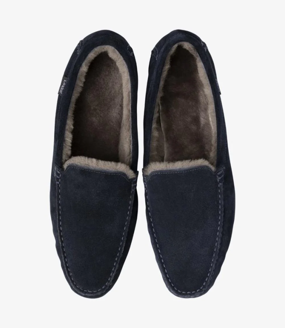 LOAKE GUARDS NAVY LOAFER - Image 3