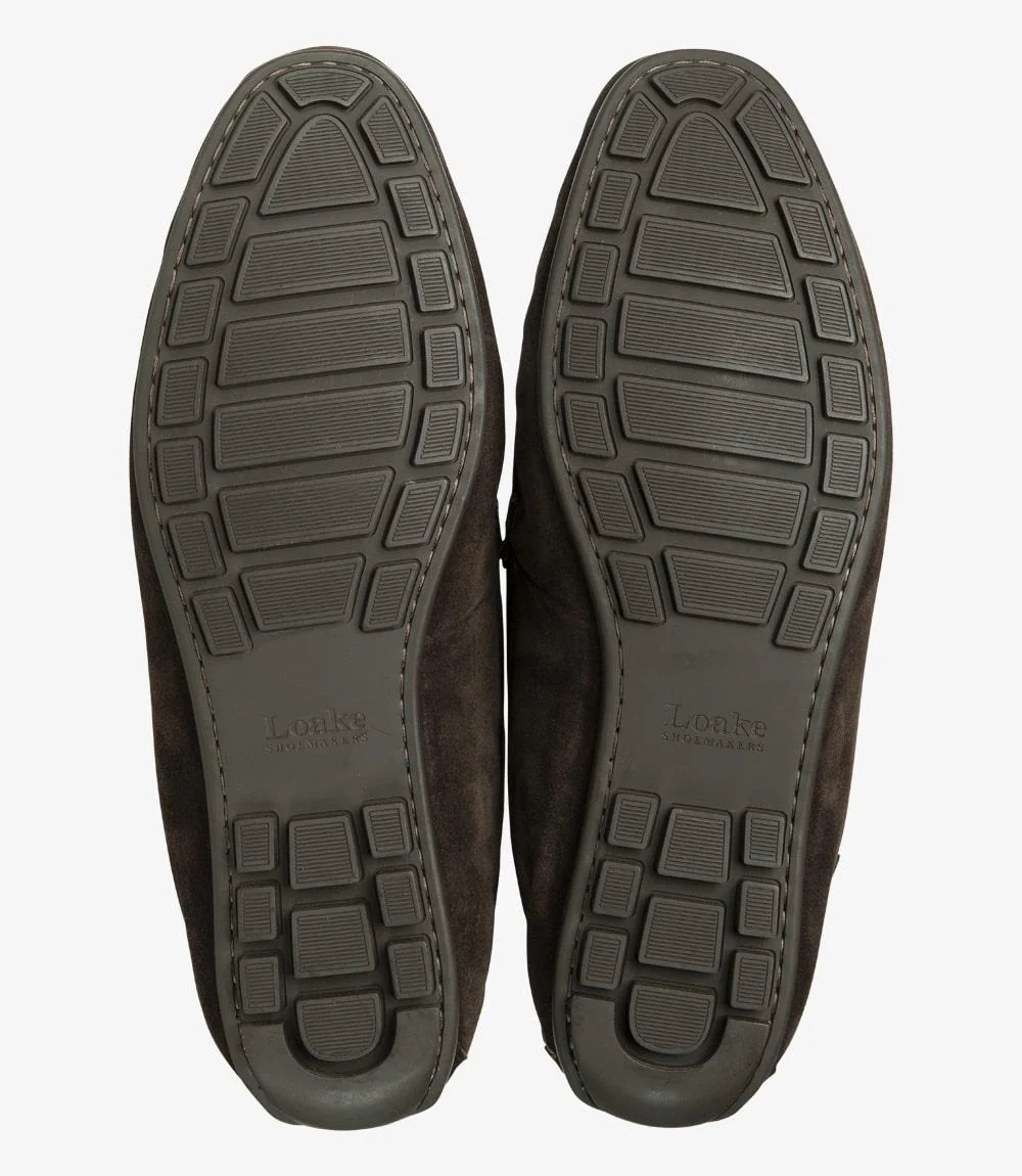 LOAKE GUARDS TAN LOAFER RUBBER SOLE F-MEDIUM - Image 4