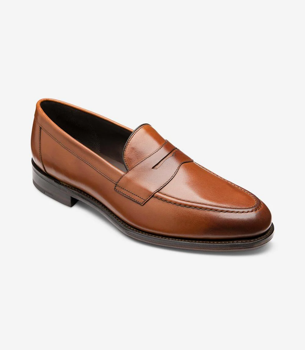 LOAKE HORNBEAM MAHOGANY LOAFER LEATHER SOLE F-MEDIUM - Image 2