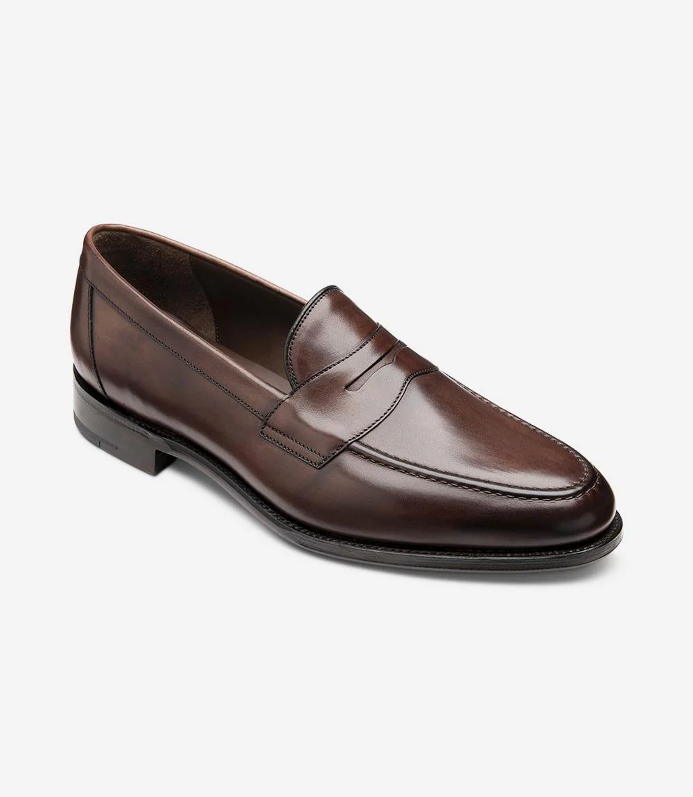 LOAKE HORNBEAM WALNUT LOAFER LEATHER SOLE F-MEDIUM - Image 2