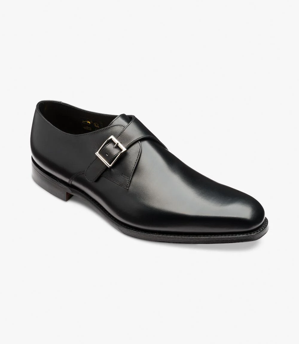 LOAKE MEDWAY BLACK SINGLE MONK LEATHER SOLE F-MEDIUM - Image 2