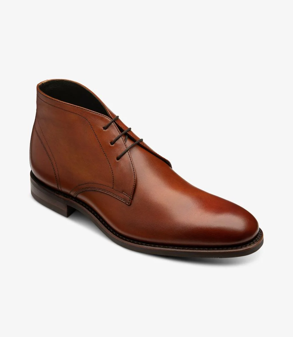 LOAKE MYERS TAN CHUKKA BOOT RUBBER SOLE F-MEDIUM - Image 2