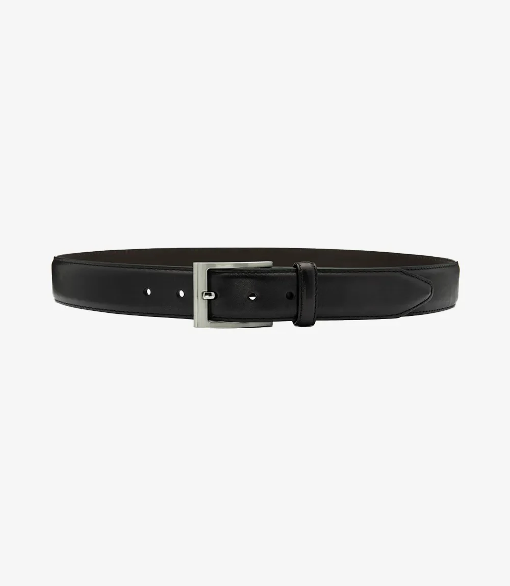 LOAKE PHILIP BLACK  LEATHER BELT - Image 2