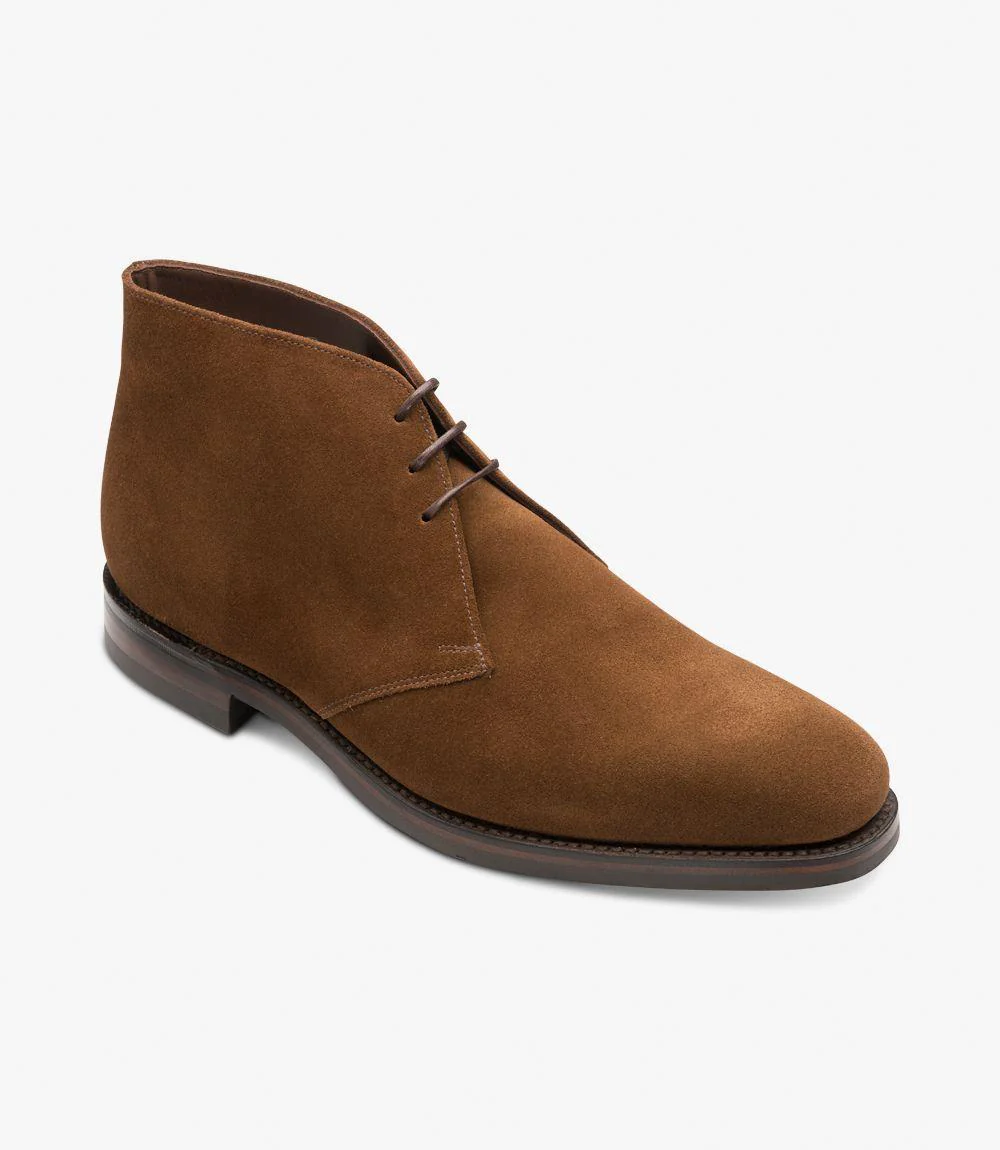LOAKE PIMLICO BROWN SUEDE BOOT RUBBER SOLE F-MEDIUM - Image 2