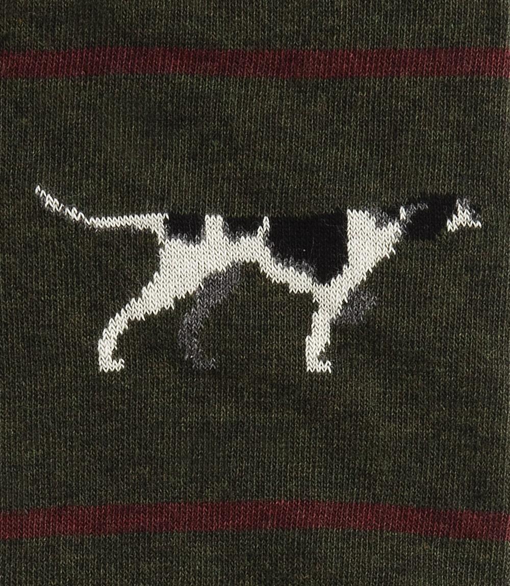 LOAKE POINTER SOCKS GREEN - Image 2