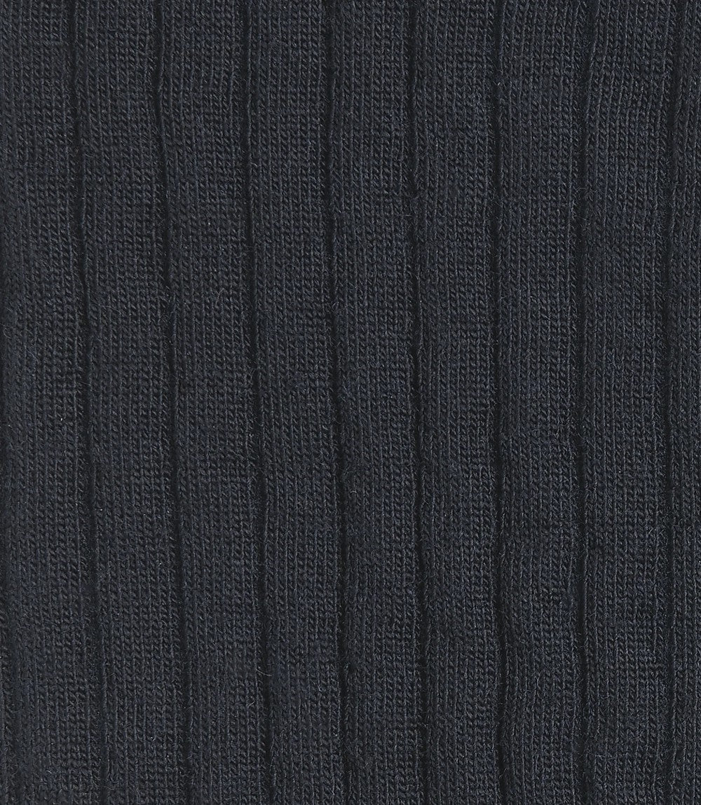 LOAKE RIB SOCKS NAVY - Image 2