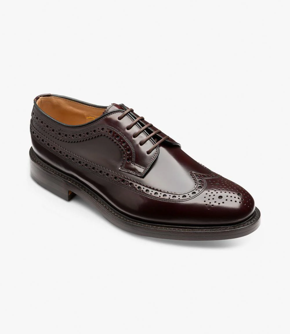LOAKE ROYAL OXBLOOD DERBY BROGUE DOUBLE LEATHER SOLE F-MEDIUM - Image 2