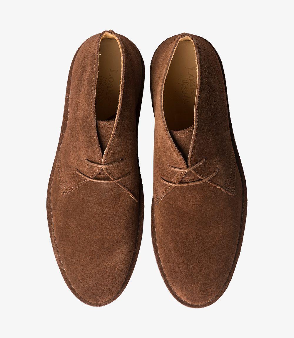 LOAKE SAHARA BROWN CHUKKA BOOT RUBBER SOLE F-MEDIUM - Image 3