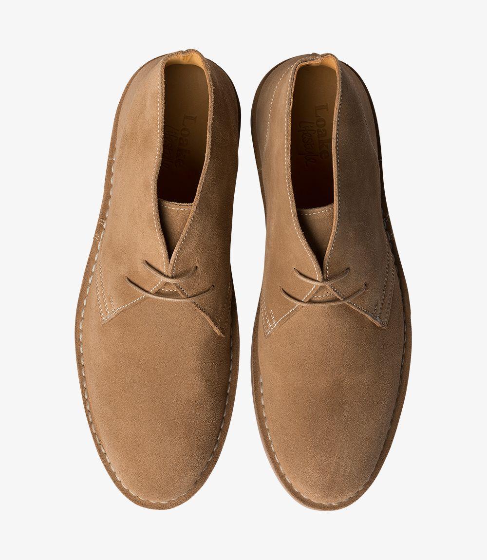 LOAKE SAHARA TAN CHUKKA BOOT RUBBER SOLE F-MEDIUM - Image 3