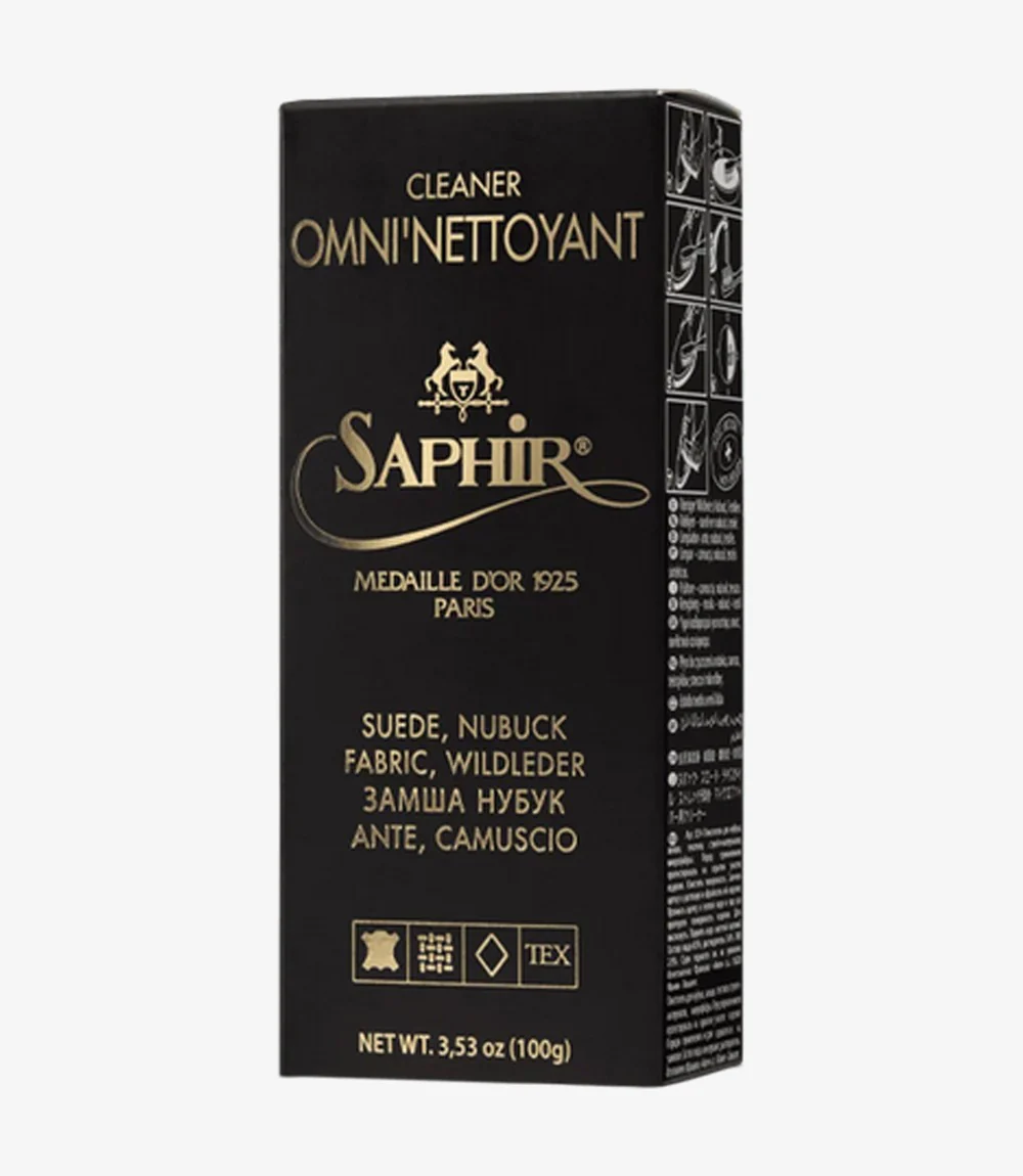 SAPHIR OMNINETTOYANT SUEDE SHAMPOO - Image 3
