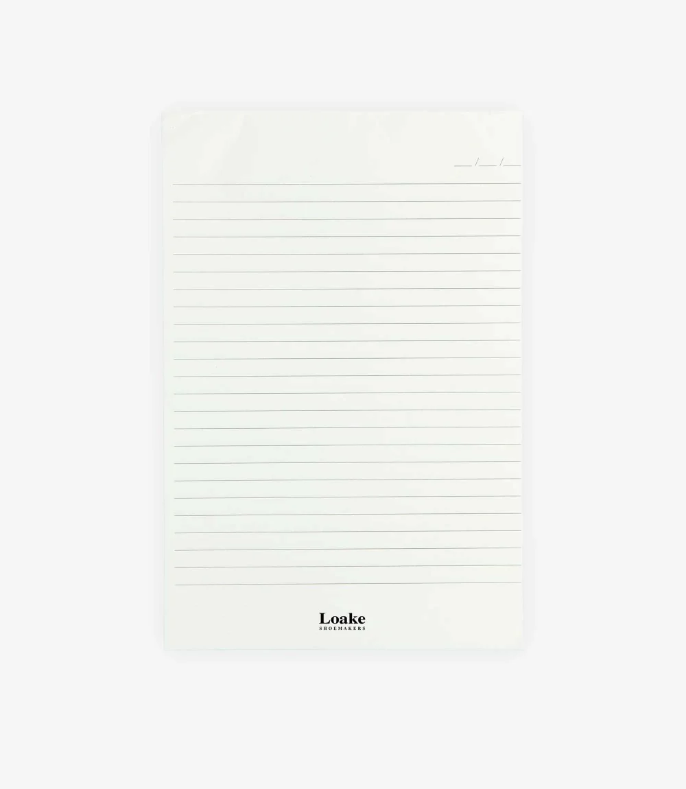 LOAKE SAVOY BLACK NOTEPAD - Image 4