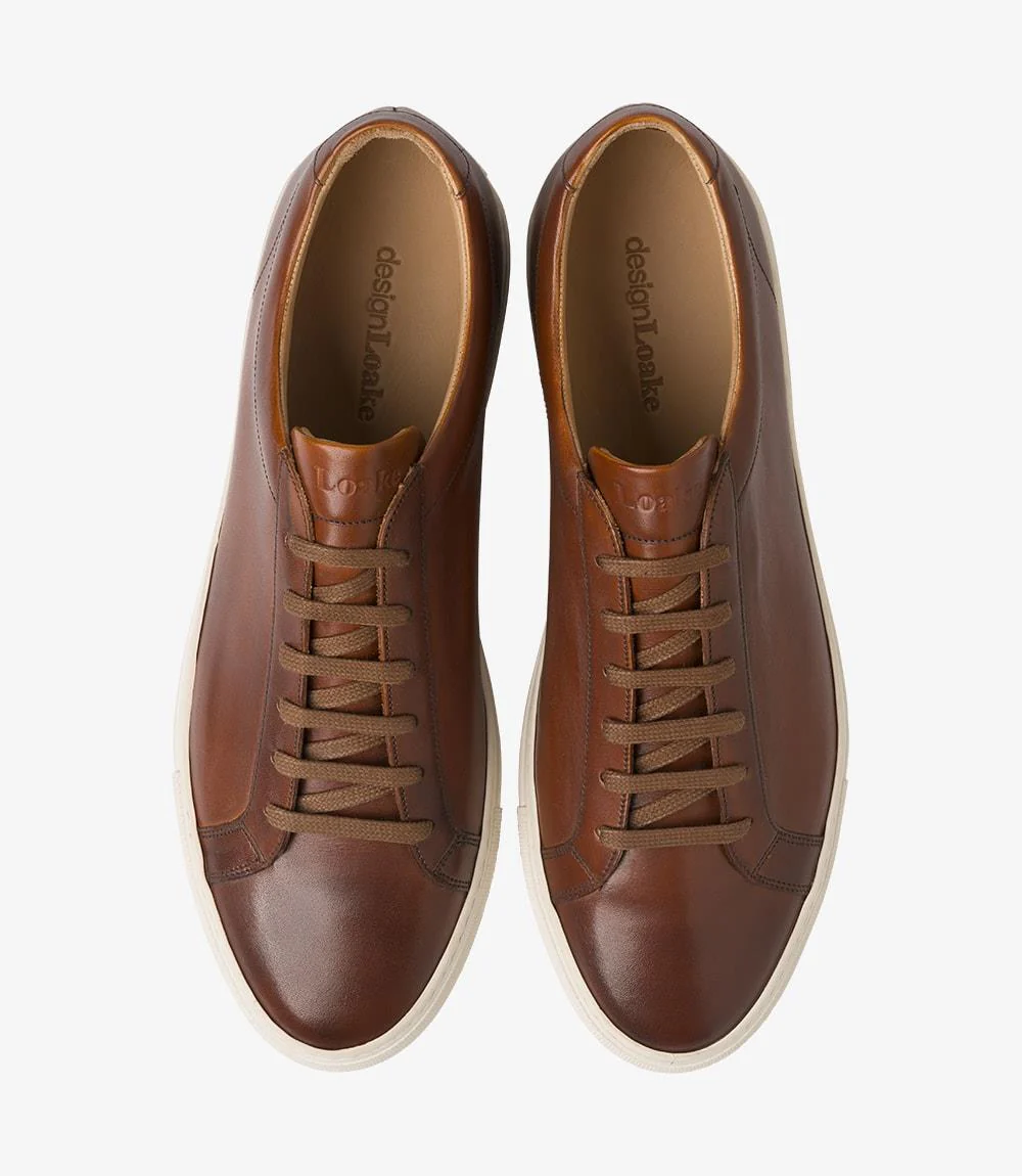 LOAKE SPRINT CHESTNUT SNEAKER RUBBER CUP SOLE F-MEDIUM - Image 3
