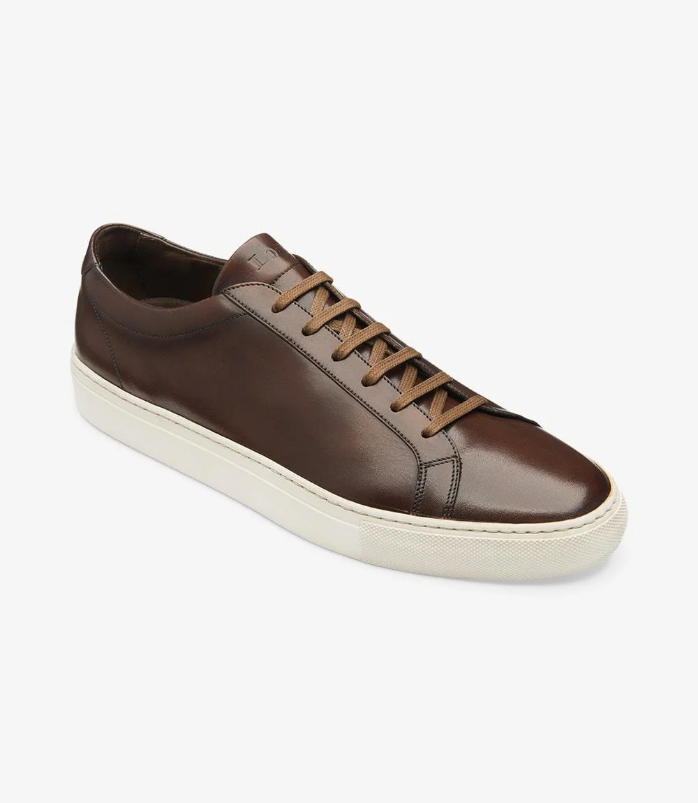 LOAKE SPRINT DARK BROWN SNEAKER RUBBER CUP SOLE F-MEDIUM - Image 2