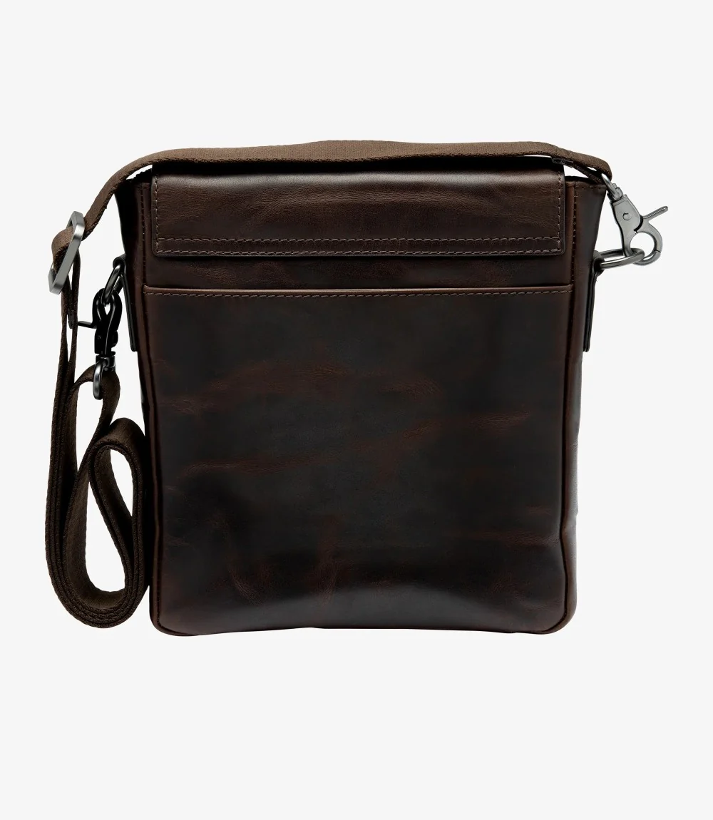 LOAKE STRATFORD DARK BROWN CROSSBODY BAG - Image 3