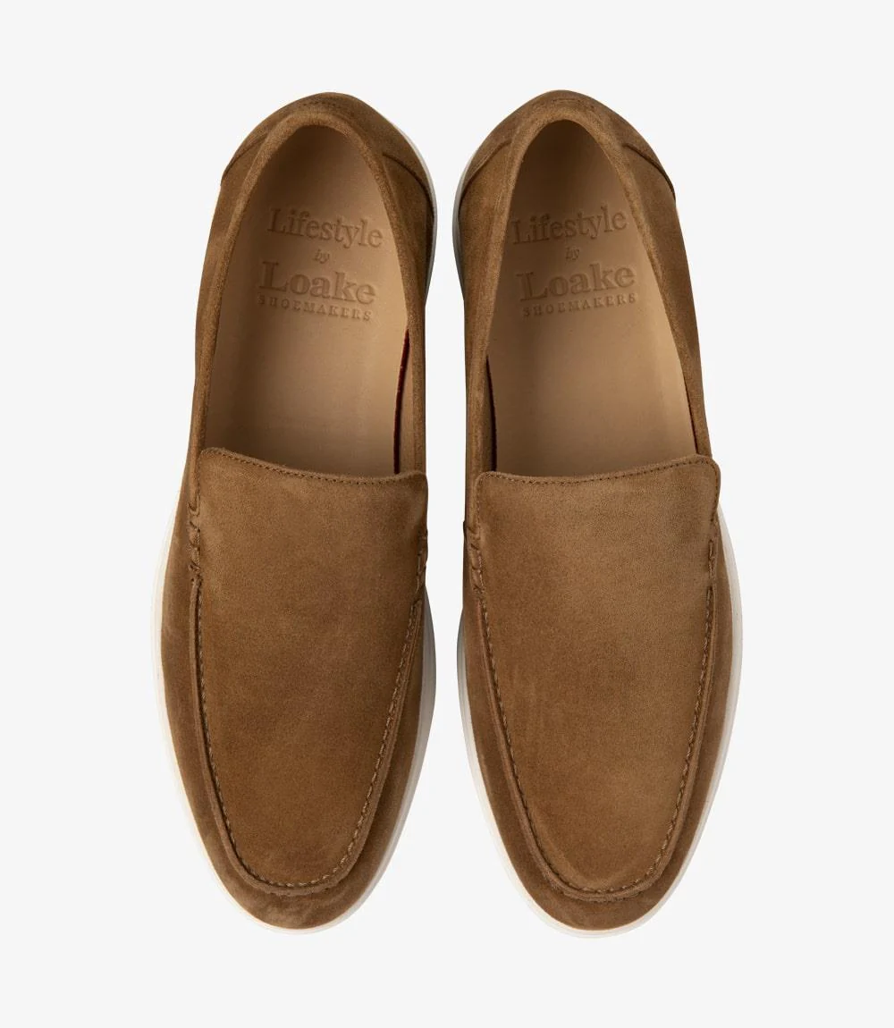 LOAKE TUSCANY CHESTNUT LOAFER - Image 3
