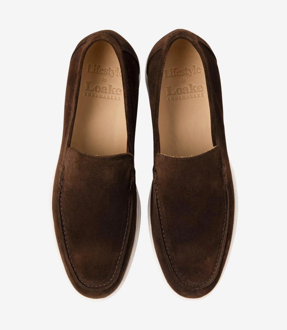 LOAKE TUSCANY CHOCOLATE LOAFER - Image 3