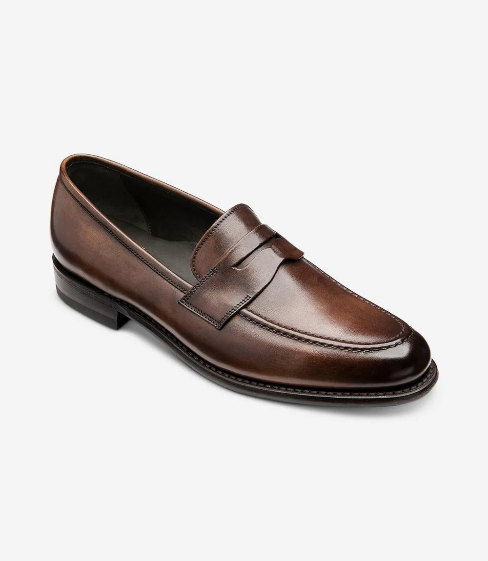 LOAKE WIGGINS DARK BROWN PENNY LOAFER - Image 2