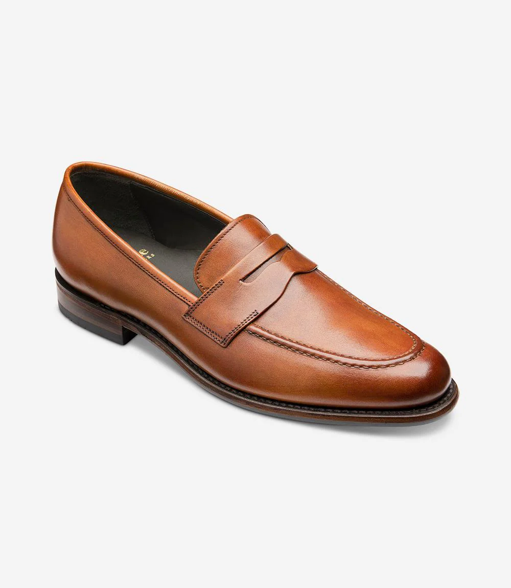 LOAKE WIGGINS TAN PENNY LOAFER - Image 2