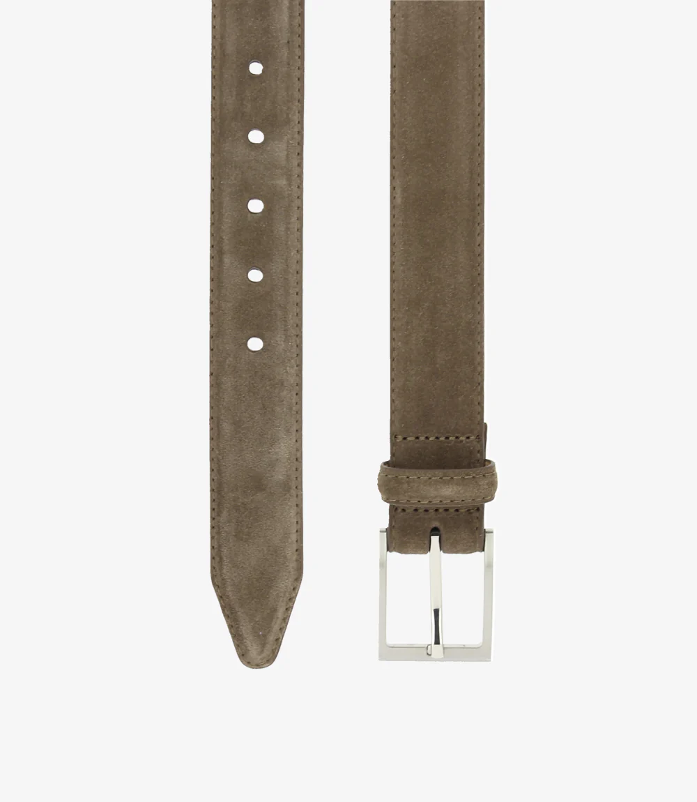 LOAKE WILLIAM FLINT SUEDE BELT